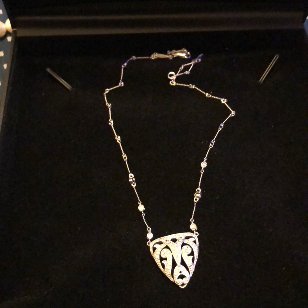 18ct gold diamond necklace